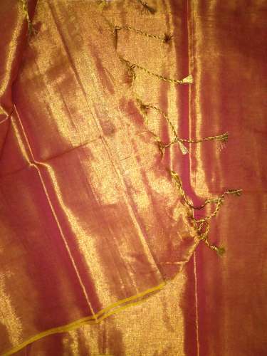 BD Golden Gadwal Saree