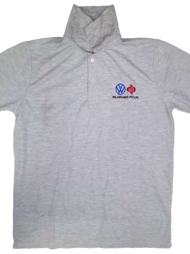 Grey PC Kulti Collar T-shirt